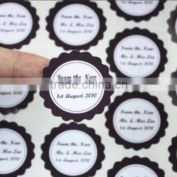 Die cut cute paper sticker