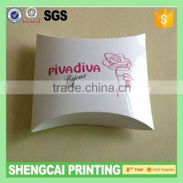 Gloss lamination pillow paper box factory price