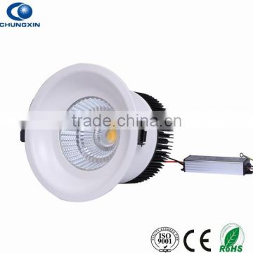 AC85-265V CE ROHS 30 watt COB led downlight