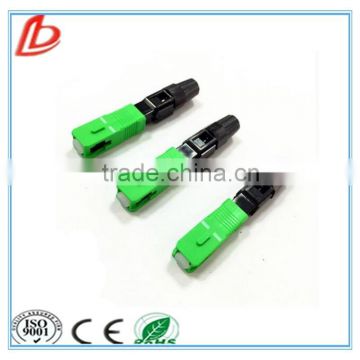 sc/apc fiber optical fast connector/sc optical fiber quick connector for FTTH