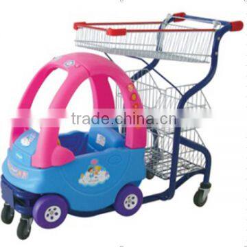 RH-SK01 Steel And Plastic Children Shopping Cart