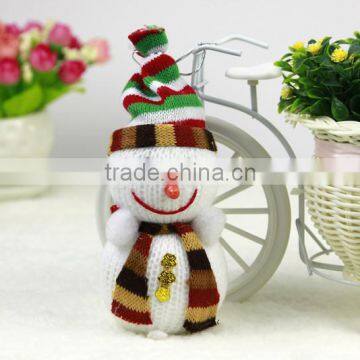 New products Interior decoration cute Christmas snowman pendant with good prices