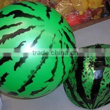 Logo Customised EN71 Watermelon Inflatable Beach Ball Promotional photo-2
