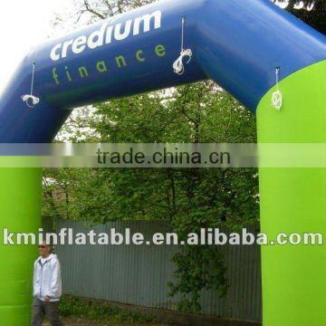 blue green promotion inflatable arch