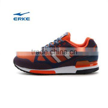 ERKE brand originals lifestyle mens sports running shoes retro sneaker with mesh and suede for dropshipping wholesale