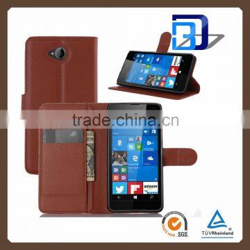 bulk buy from china product Stand Wallet Lychee Leather cover for Microsoft Nokia Lumia 650 case alibaba express