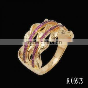 2015 Newest Hot selling diamond 24k gold jewelry