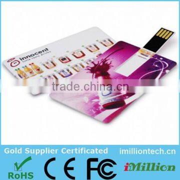 custom credit card shape usb flash drive usb card