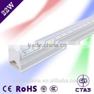 Aluminum 22W cool white integrated t5 tube with 120 degree beam angle t5 led tube