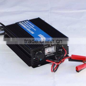 12V Car Battery Charger 12V Lead-acid Battery Charger Intelligent Constant Current&Voltage Charging For Motorcycle/Car Battery