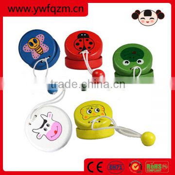 kids toy castanets wooden musical instrument