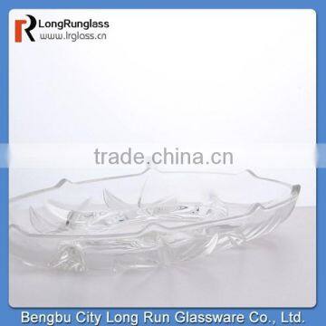 Longrun Hot New Products for 2015 1440g Customed-made Transparent Ellipse Fruit Plate Bulk Fom China photo-3