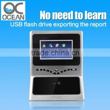 OC046 Biometric Time Recording Type and Face Biometric Measurement Time and Attendance