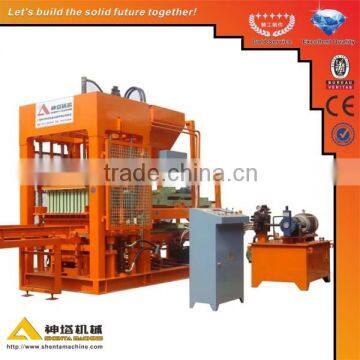 Machinery in alibaba website. QTY4-15 concrete blok making machine