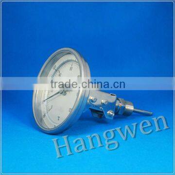 Adjustable Industrial bimetal thermometer