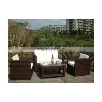 rattan patio furniture sofa set F1003A