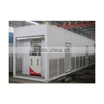 ISO standard skid mounted petrol filling container station made by luqiang