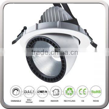 40W Adjustable LED Down Light Gimbal