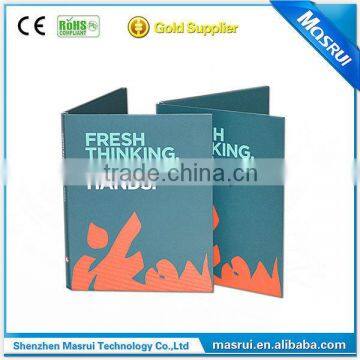 2014 Newest 1.8''/2.4''/2.8''/4.3'/7'/10'' TFT LCD Video Card / Video Brochure /video Book photo-3