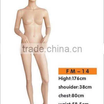 lifelike female mannequin for woman clothes display