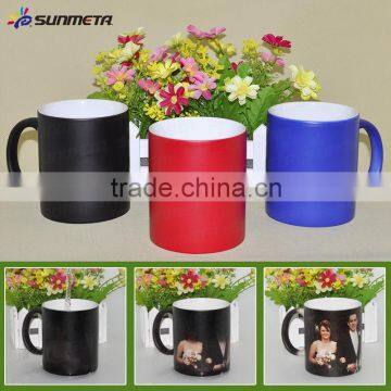 11OZ Sublimation Color Change Mugs For Heat Transfer Printing (SKB05) photo-2