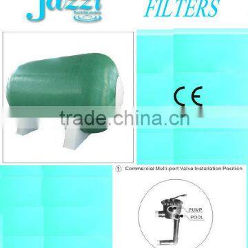 JAZZI Highly Space-Saying and Very Effective Commercial Horizontal Sand Filter 040416-040425