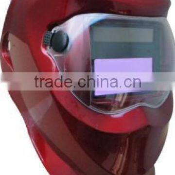 Red color auto darkening welding mask helmet