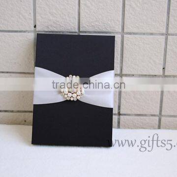 Black wedding invitation boxes wholesale