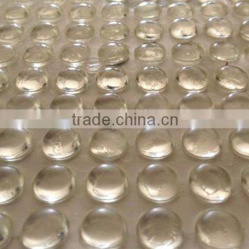 Half ball shape self adhesive silicone bumper pads