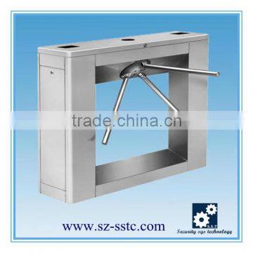 Relay single interface stainless steel automatic turnstile barrier gate