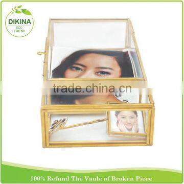 Christmas Gift Decor Home Salon Storage Cabinets * Bridal Shower Favor Candle Holder // Clear Custom Wedding Thank You Boxes photo-4