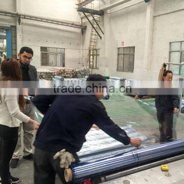 pvc shrink film use packing mattress with high quality