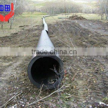 straight hdpe pipe for mining in 11.8 meters length