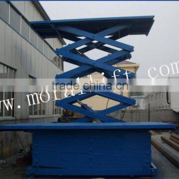 Hydraulic Scissor Lift Platfrom/electric Cargo Lift Remote photo-6