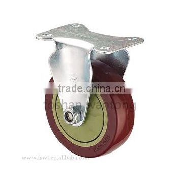 3" 4" 5" Wheel Medium Duty Rigid PU Furniture Caster