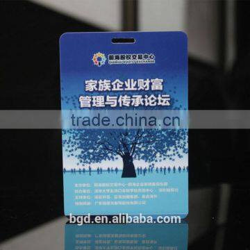 Fashion and Fancy Double Sided PVC Business Blank Card