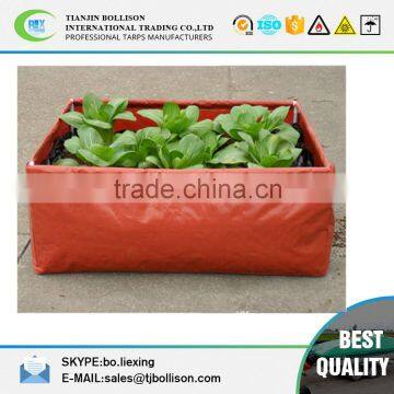 Environment-friendly Rectangle 40L Patio PE Vegetable Planter Bags/Grow Bags ,Rectangle PE Garden Vegetable Planter