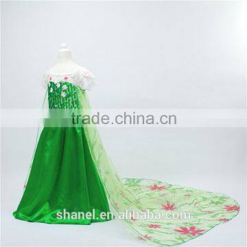 2016 Halloween Popular Frozen Elsa Dress Wholesale Children Girl Dress photo-2