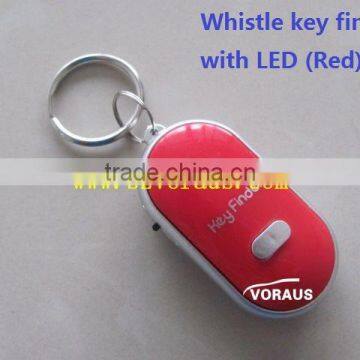 Whistle key finder with LED (Red)