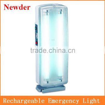 2X10W rechargeable emergency tube light with Stand MODEL 623