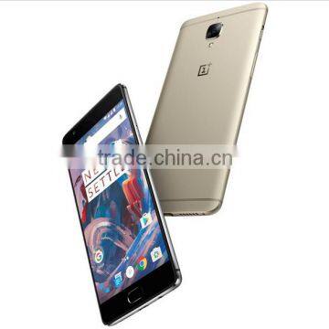 In Stock! Oneplus 3 6GB RAM 64GB ROM Snapdragon 820 MSM8996 Quad Core 5.5" HD Android 6.0 4G LTE Fingerprin GPS Mobile Phonet