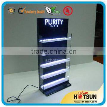 Trade show pop up acrylic led display