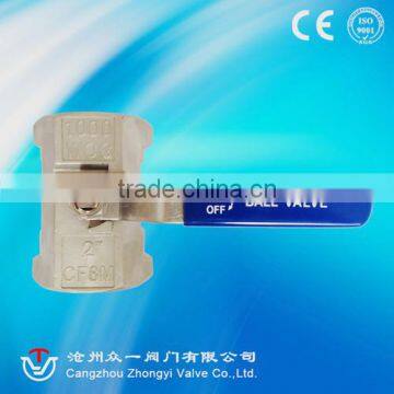 ISO5211 Mounting Pad 1pc Ball Valve