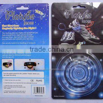 LED Platube laces, LED light up shoelace, Magical Led Light Flashing ShoeLace