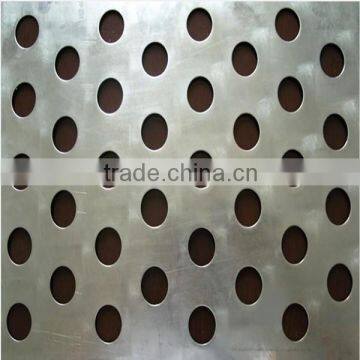 High quality 1mm hole galvanized Perforated Metal Mesh made in China