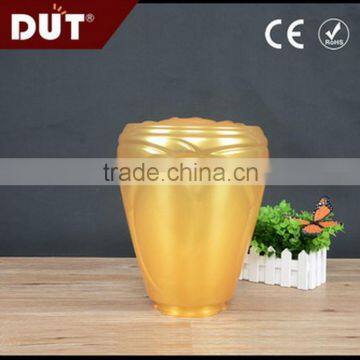 zhongshan supplier competitive price Gold acrylic plastic lampshade in Rose shade