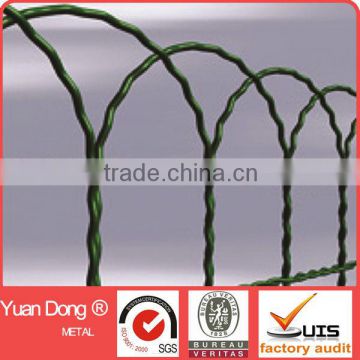 Green PVC Coated Garden Border Fence Roll