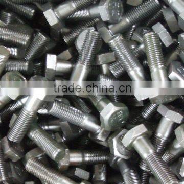 Black Double Threaded Stud Bolt And Nut photo-4