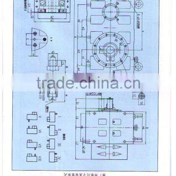 ZLYJ, ZSYJ serial gear reducer especially for extruding machine