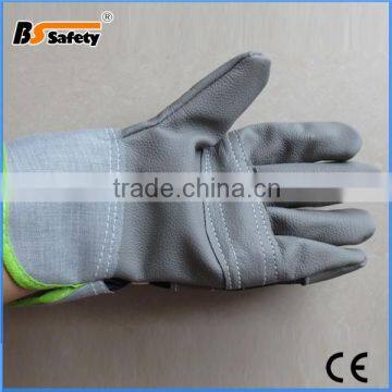Good A/B Brade Cow Leather Welding Industrial Use Gloves photo-4